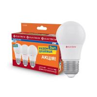 Лампочка Electrum A50 6W PA LD- 7 E27 4000K 3шт. Фото