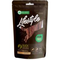 Лакомство для собак Nature's Protection Lifestyle Duck sticks 75 г Фото