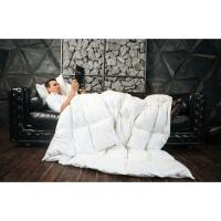 Ковдра MirSon вовняна №1363 Luxury Exclusive Літня 200x220 см Фото