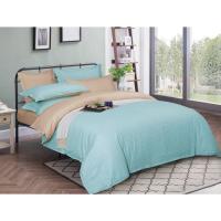 Постельное белье MirSon SatinStripe 30-0013+ 30-0004 Rovena 143х210 Полуто Фото