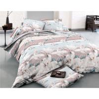 Постельное белье MirSon Сатин 22-1284 Spring flowering Семейный 160x220 Фото