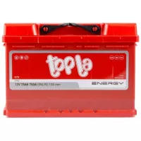 Акумулятор автомобільний Topla 75 Ah/12V Energy Euro 750A Фото