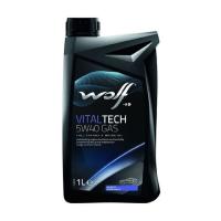 Моторное масло Wolf VITALTECH 5W40 GAS 1л Фото