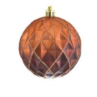 Ялинкова іграшка YES! Fun Ромб коричневий 8 см Фото