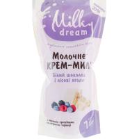 Жидкое мыло Milky Dream Білий шоколад і лісові ягоди дой-пак 1000 мл Фото