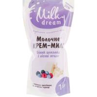 Жидкое мыло Milky Dream Белый шоколад и лесные ягоды дой-пак 1000 мл Фото
