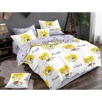 Простынь MirSon Бязь 17-0574 Good Morning Cat 150х220 см Фото