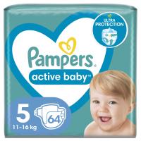 Подгузники Pampers Active Baby Junior Размер 5 (11-16 кг) 64 шт Фото