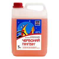 Омивач автомобільний VERYLUBE Червоний пінгвін до -22 С "ЗИМА" 5 л Фото