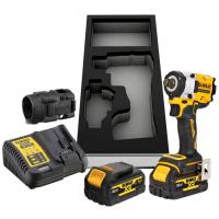 Гайковерт DeWALT 18 В XR Li-lon,406 Нм, 5 Ah, 2 АКБ, ЗП, чохол Фото