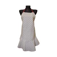 Фартук Прованс Глория Горох с воланом Фото