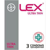 Презервативы Lex Condoms Ultra Thin 3 шт. Фото