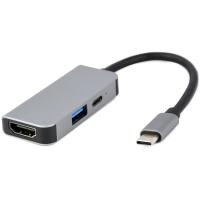 Концентратор Cablexpert USB-C 3-in-1 (USB/HDMI/PD) Фото