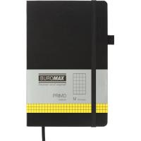 Книга записная Buromax Primo 125x195 мм 96 листов в клетку обложка из иск Фото