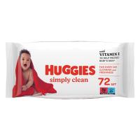 Детские влажные салфетки Huggies Simply Clean 72 шт Фото