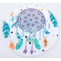 Полотенце MirSon пляжное №5052 Summer Time Dream catcher 150x150 см Фото