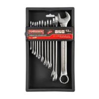 Ключ HAISSER ключей комбинированных 12 шт. CRV Cold Stamped 484 Фото