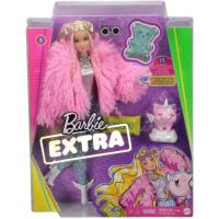 Кукла Barbie Екстра в рожевій пухнастій шубці Фото
