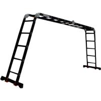 Лестница GTM трансформер 4*5ст. 1,45-5,75м Фото