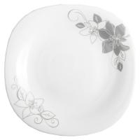 Тарелка Vittora Square Тендітна Лілія обідня 24 см Фото