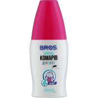 Спрей от насекомых Bros от комаров для детей 50 мл Фото