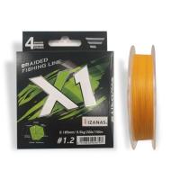 Шнур Favorite X1 PE 4x 150m 1.2/0.185mm 20lb/9.5kg Orange Фото