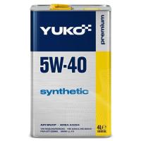 Моторное масло Yuko SYNTHETIC 5W-40 4л Фото