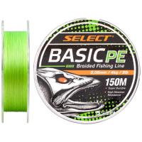 Шнур Select Basic PE 150m Light Green 0.08mm 8lb/4kg Фото