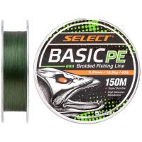 Шнур Select Basic PE 150m Dark Green 0.24mm 40lb/18.2kg Фото