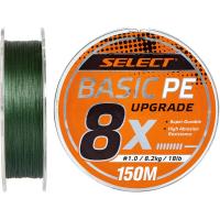 Шнур Select Basic PE 8x 150m Dark Green 0.6/0.10mm 12lb/5.5kg Фото
