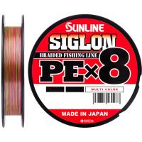 Шнур Sunline Siglon PE х8 150m 0.4/0.108mm 6lb/2.9kg Multi Colo Фото