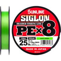 Шнур Sunline Siglon PE х8 150m 1.5/0.209mm 25lb/11.0kg Light Gr Фото
