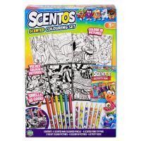 Набір для творчості Scentos Ароматний Кумедні Розмальовки (маркери, олівці, ро Фото