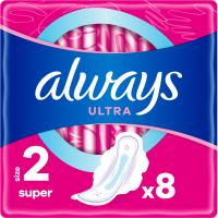 Гігієнічні прокладки Always Ultra Super (Розмір 2) 8 шт. Фото