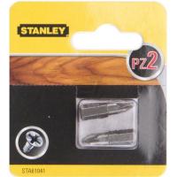 Набір біт Stanley Pozidriv, Pz2, L 25 мм, 2 шт, блістер Фото