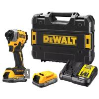 Шуруповерт DeWALT 18 В XR Li-lon PowerStack 2x1.7Ah, 206 Нм, кейс TS Фото