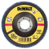 Круг зачистний DeWALT пелюстковий, метал, 125x22.23 мм, G 60 мкм Фото