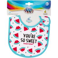 Слюнявчик Canpol babies So Cool хлопковый розовый Фото