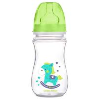 Пляшечка для годування Canpol babies Easystart Кольорові звірята 240 мл Бірюзова Фото