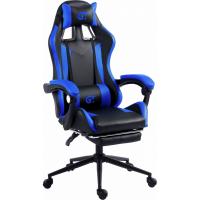 Крісло ігрове GT Racer X-2323 Black/Blue Фото