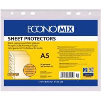 Файл Economix А5 30 мкм глянцевых, 100 штук Фото