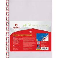 Файл Optima А4+ 40 мкм глянцевых с цветным орнаментом, 100 шту Фото