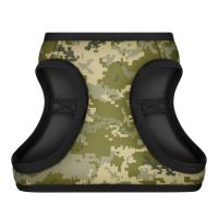 Шлей для собак WAUDOG Clothes с QR паспортом "Милитари" S1 Фото