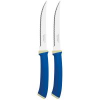 Набір ножів Tramontina Felice Blue Steak Deep Serrate 127 мм 2 шт Фото