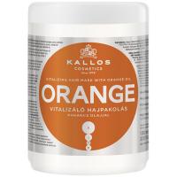 Маска для волос Kallos Cosmetics Orange Зміцнювальна з олією апельсина 1000 мл Фото