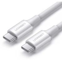 Дата кабель Ugreen USB-C to USB-C 1.5m US300 5A USB2.0 White Фото