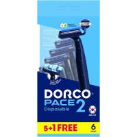 Бритва Dorco Pace 2 Plus для мужчин 2 лезвия 6 шт. Фото
