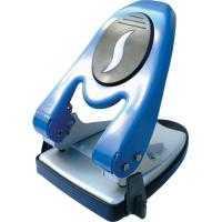 Дырокол Economix с линейкой 60 листов Синий Фото