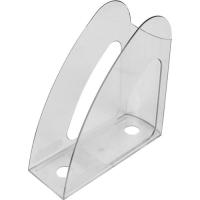 Лоток для бумаг Economix вертикальный Радуга, пластик прозрачный Фото