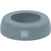 Посуд для собак WAUDOG Silicone Миска-непроливайка 1 л сіра Фото